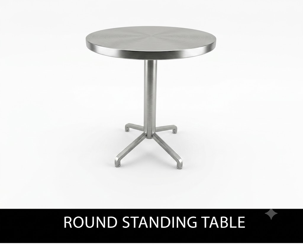 Round Standing Table