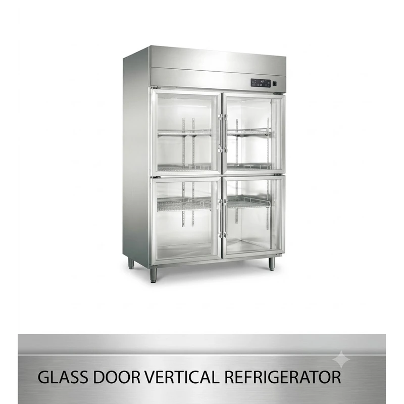 GLASS DOOR VERTICAL REFRIGERATOR