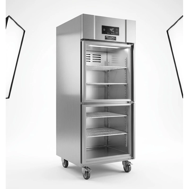 TWO DOOR VERTICAL REFRIGERATOR